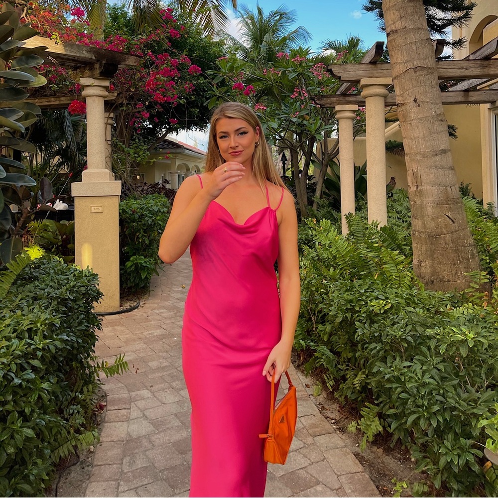 Zara Satin Dress